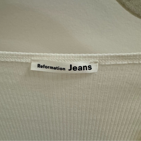 REFORMATION | ribbed long sleeve - Picture 4 of 4
